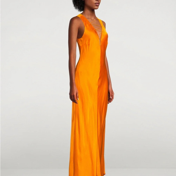 FRAME
Lace Front Midi Dress size L - Picture 6 of 14